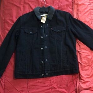 Levi’s Men’s Sherpa Denim Trucker Jacket